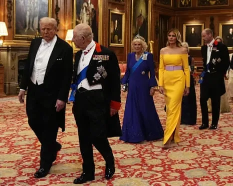 Royals Roll Out Red Carpet Amid Protests; Jimmy Kimmel Pulled From Air Over Kirk Comments