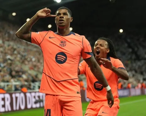 Striker ruins the Magpies' big occasion and claims: ‘I’m improving at Barça’